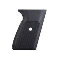 Sig P230/P232 Grips Checkered G-10 Solid Black
