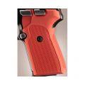 Sig P239 Grips Checkered Aluminum Matte Red Anodized