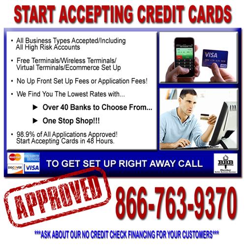 Signing Bonus...! Start Accepting Credit Cards Today!