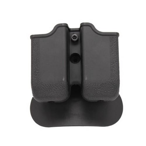 SigTac Dbl Mag Pouch P250 45ACP BlkPoly MAGP-DBL-250-45-BLK