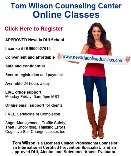 Silver Springs, Nevada DUI? Online DMV Approved DUI Alcohol School for Court