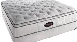 Simmons Beautyrest #2 Classic Pillowtop Foam-Encased Pocketed-Coil Queen Set