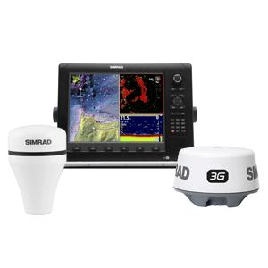 Simrad NSE12 Navigational Pack w/NSE12 3G Radar & GS15 GPS Antenna.