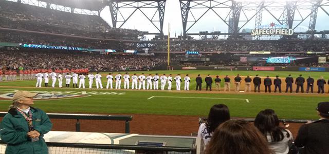 Sixth Row From the Field at First Base Seattle Mariners Tickets
