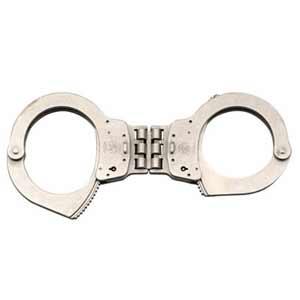 Smith and Wesson Model 1 Hinged Universal Nickel Handcuff
