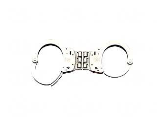 Smith & Wesson 300 Handcuff Nickel Hinged 350096