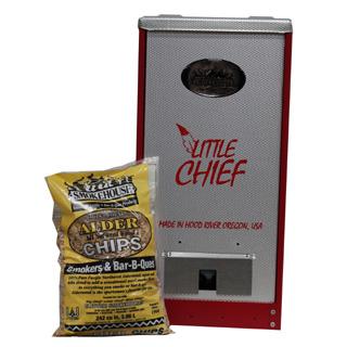 Smokehouse Products 9900-000-0RED Little Chief Front Load 25lb Cap .
