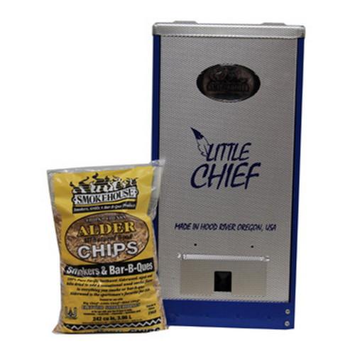 Smokehouse Products 9900-000-BLUE Little Chief Front Load 25lbCap 2.
