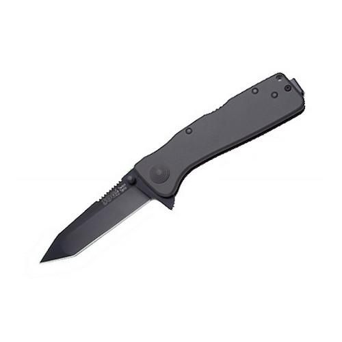 SOG Knives TWI-211 Twitch XL Tanto Blk Hand Blk TiNi