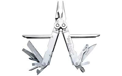 SOG Powerlock Multi Tool Stainless Combo With V-Cutter Pocket Clip .