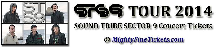 Sound Tribe Sector 9 Concert Tickets 2014 Tour Dates & STS9 Schedule