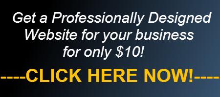 ? SPECIAL PRICE - ONLY $10 ? Professional Website Design ?