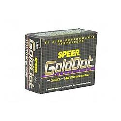 Speer Gold Dot 32 ACP 60Gr Hollow Point 20 Rounds