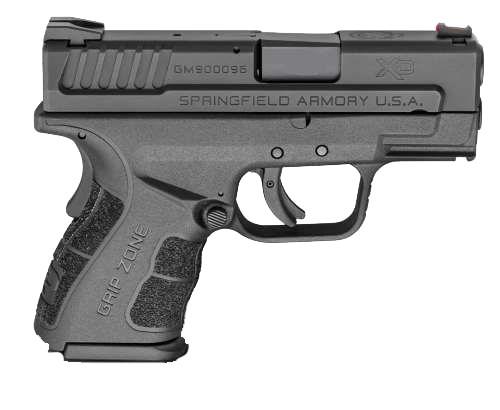 Springfield XD MOD-2 9mm Pistol 3in Sub-Compact Black 13/16 Round