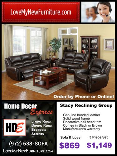 Stacy Reclining Sofa Set