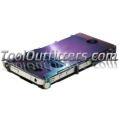 Stainless Steel Rainbow iNoxCase for the iPhone 4