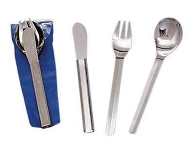 Stansport 343 Deluxe Knife Fork & Spoon Set