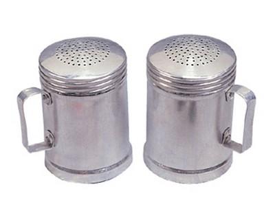 Stansport Aluminum Salt & Pepper Shaker 238