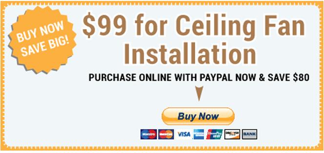 Stay Cool With a Hot Deal on a Ceiling Fan Installation! ¶¶