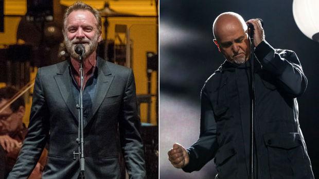 Sting & Peter Gabriel Rock Paper Scissors Tour tickets 2016 Harveys Outdoor Arena 7/15