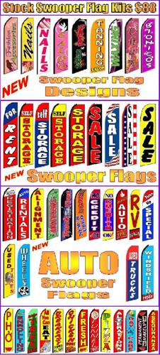 Stock flags, Tax preparer flag, Tax neon signs, Feather flags, Barber flags, Sky Dancers