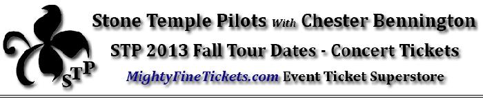 Stone Temple Pilots Fall Tour Dates 2013 STP Concert Tickets, Schedule