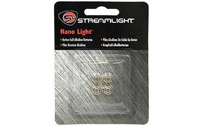 Streamlight Battery Nano 4Pk Silver 61205