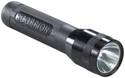 Streamlight Scorpion Flashlight Xenon 78 Lumens w/Battery Black 85001
