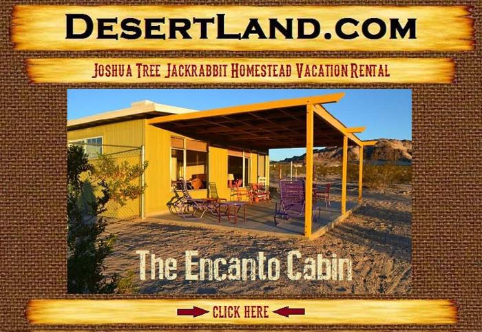 Studio Joshua Tree Vacation Rental - The Encanto Cabin