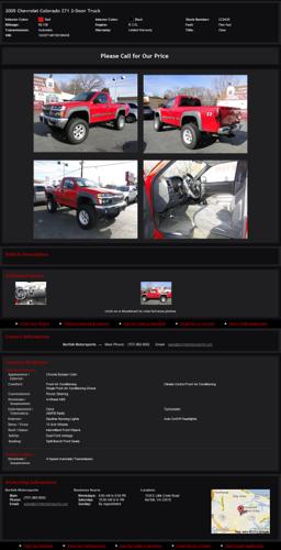 Super Clean 2005 Chevrolet Colorado Z71 Military You Can Driveaway With Zero Down