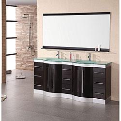 Supreme Modern Double-sink Bathroom Vanity