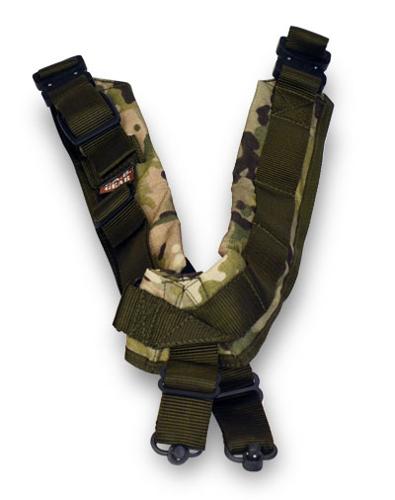 TAB Elite Biathlon Sling with Flush Cups - MultiCam