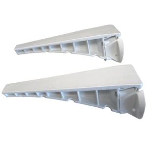 Tallon Marine Table Supports Long - 2 Pack - White (TM00552)
