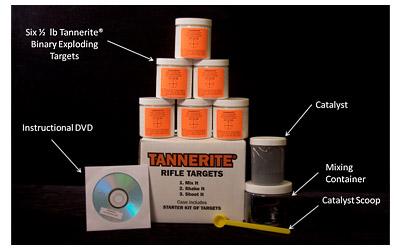 Tannerite Starter Kit Target 1/2 Pound 6 STR