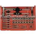 TAP & DIE SET 40PC METR