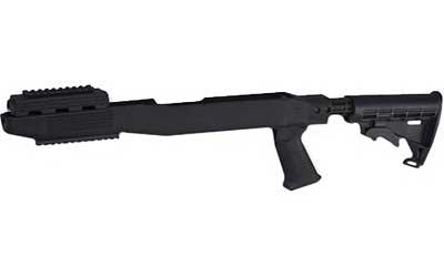 Tapco Inc. T6 Stock Black Stock T6 Ruger 10/22 6-Position w/ Rail .
