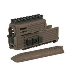 Tapco Intrafuse AK47 Quad Rail Handguard Dark Earth