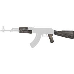 Tapco Romanian AK47 Timber Smith Laminate Stock Set Black