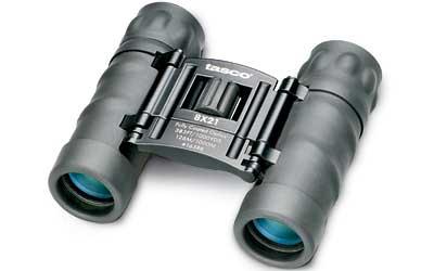 Tasco Essentials Binocular 8X 21 Compact Water-Resistant Roof Pris.