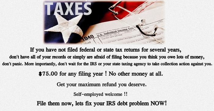 Tax Season is coming. Be prepared and the first in line for your refund !
