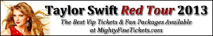 Taylor Swift & Ed Sheeran Red Tour Concert Pittsburgh 2013 VIP Tickets