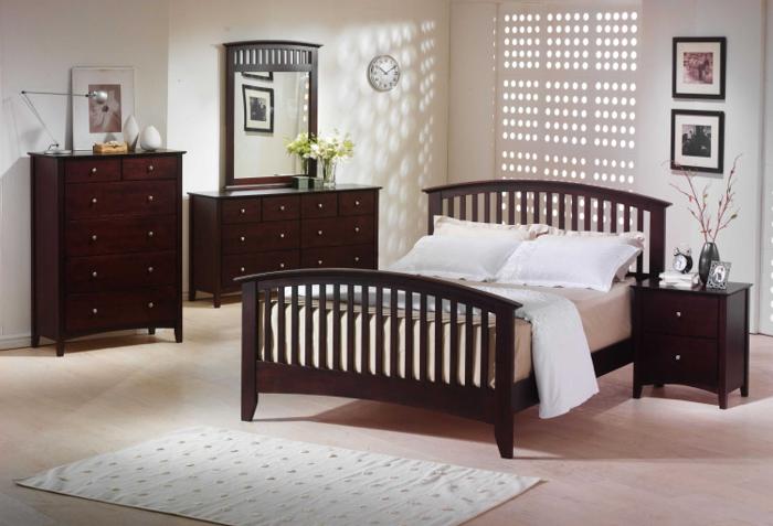 Terrific & Inexpensive All Wood BDRM SET Brand new Still in Pack.