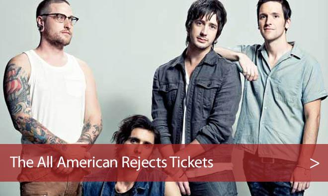The All American Rejects Tickets Perfect Vodka Amphitheatre Cheap - Aug 05 2016