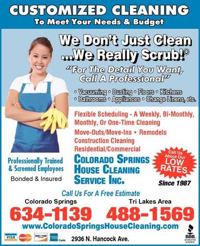 THE BEST House Cleaning Service in town! A+ rated, BBB accredited business!