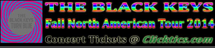 The Black Keys Concert Tickets Fall Tour in Chicago, IL 9/27/14