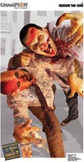 The Gruesome Two-Some Zombie 24X45 (10Pk)