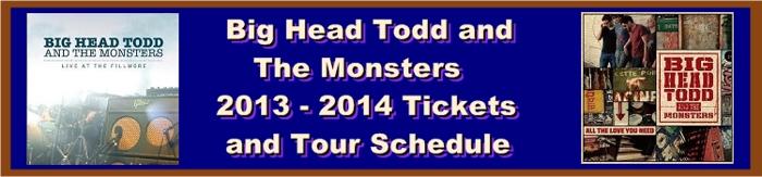 Tickets For Big Head Todd and the Monsters Orlando, FL February 7 2014