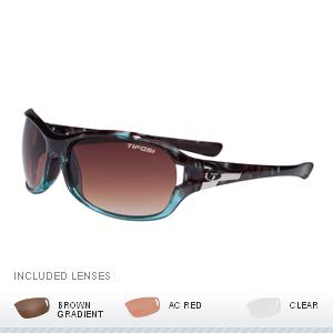 Tifosi Dea Interchangeable Lens Sunglasses - Blue Tortoise (90105407)