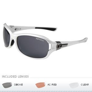 Tifosi Dea Interchangeable Lens Sunglasses - Pearl White (90101101)