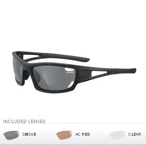 Tifosi Dolomite 2.0 Interchangeable Lens Sunglasses - Matte Black (.